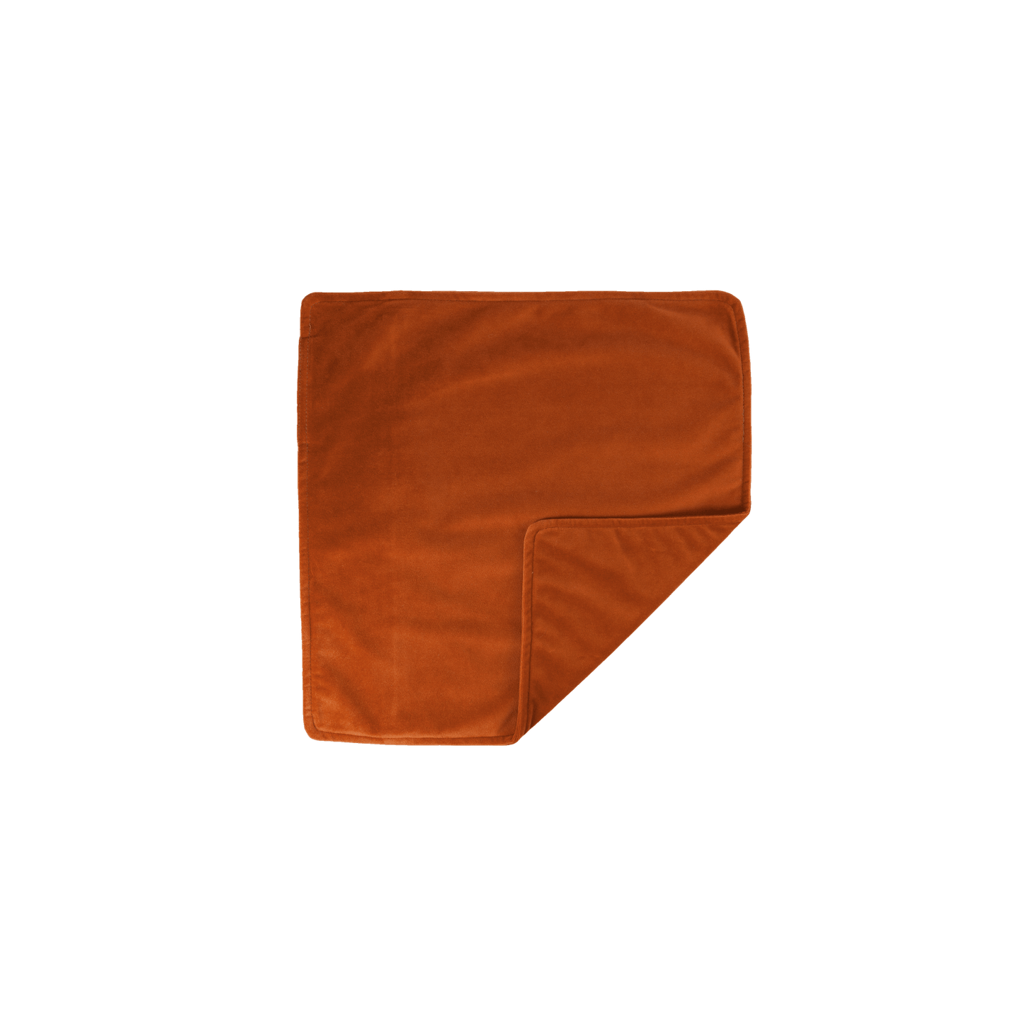 Hoes - 45x45 Velvet Cinnamon Orange - Stoov