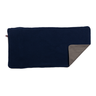 Kussenhoes - 25x60 Knitted Midnight Blue - Stoov