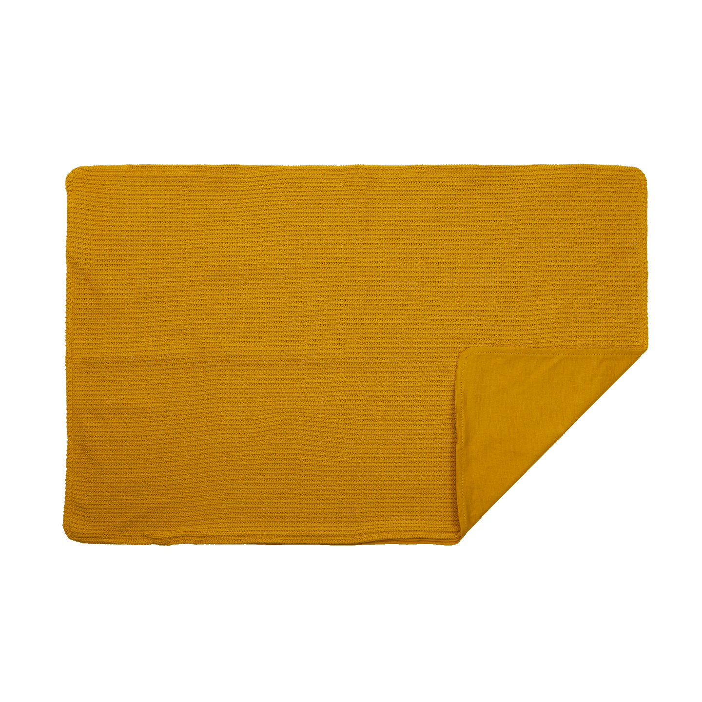 Warmtekussen - 60x90 Knitted Ocher Yellow - Stoov