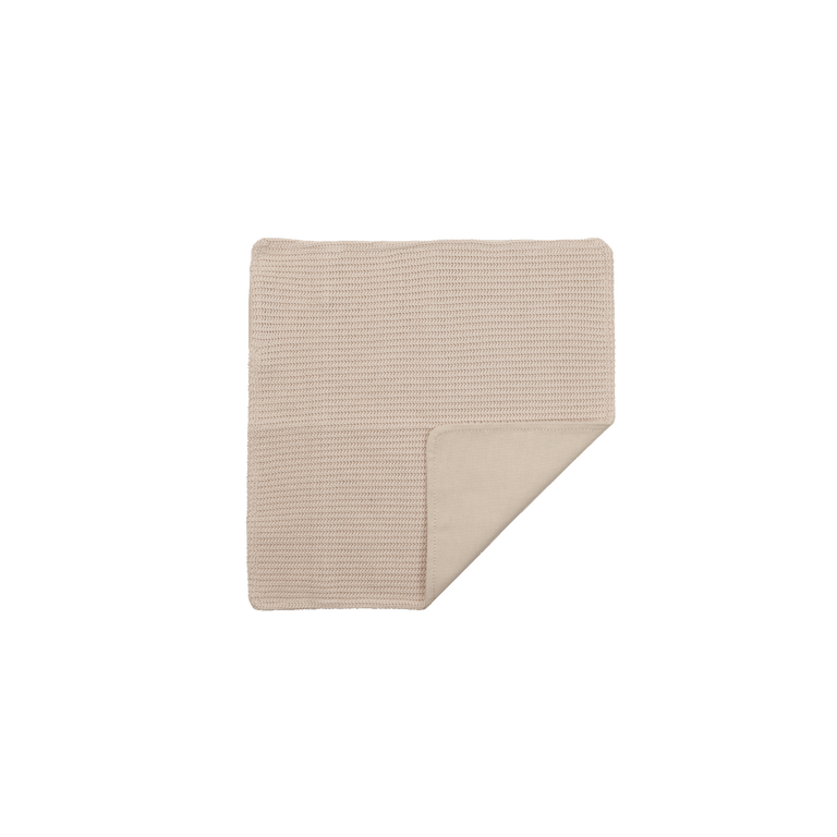 Kussenhoes - 45x45 Knitted Sand Beige - Stoov