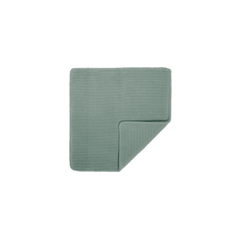 Kussenhoes - 45x45 Knitted Old Green - Stoov