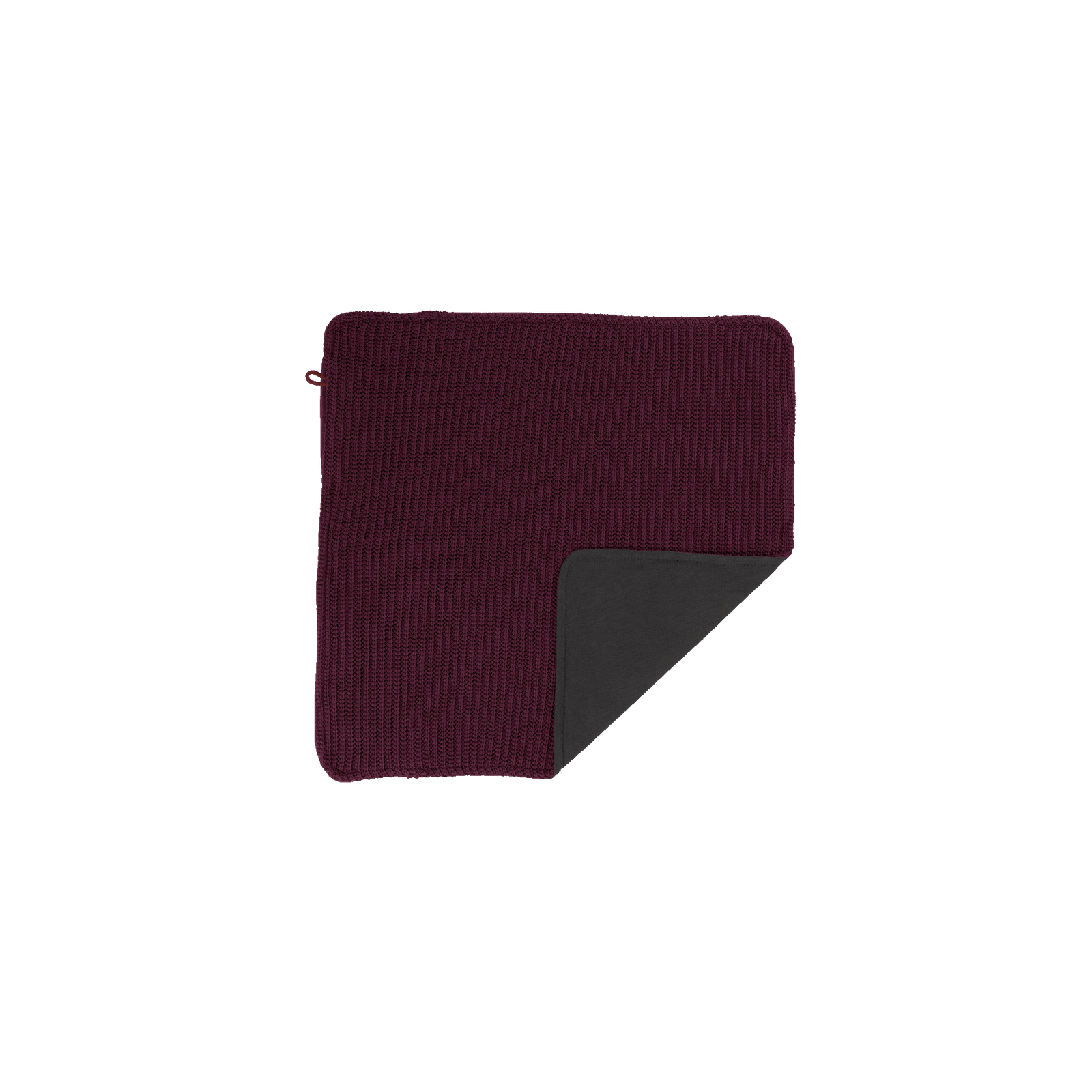 Kussenhoes - 45x60 Knitted Wine Red - Stoov