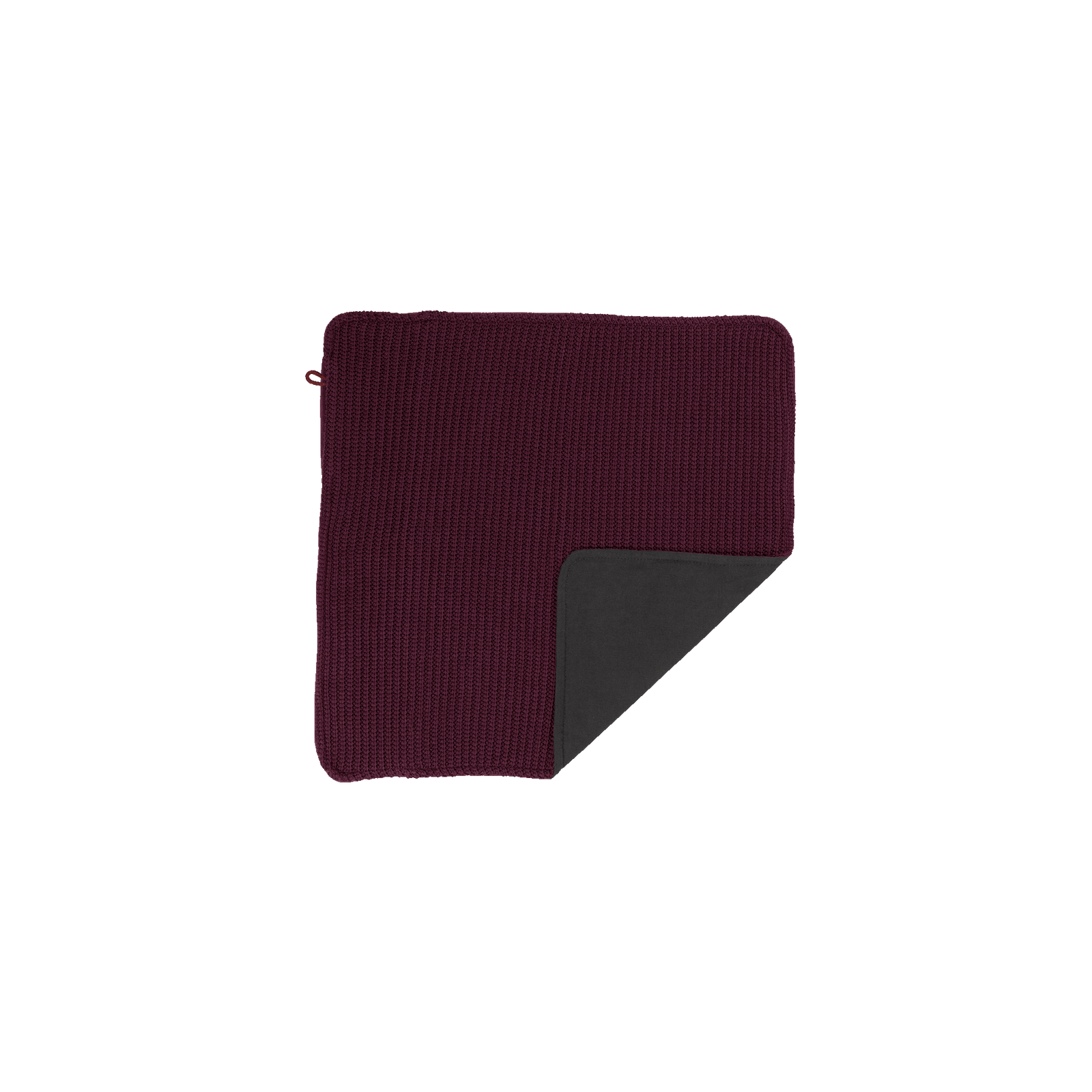 Hoes | 45x45 Knitted Wine Red