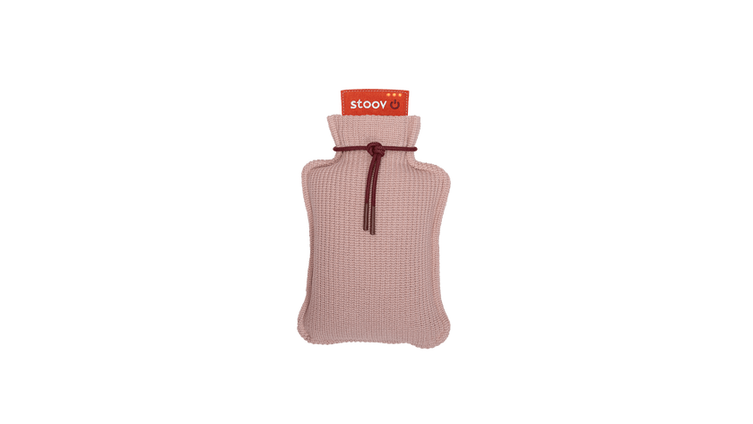 Elektrische Kruik - Homey Knitted Old Pink - Stoov