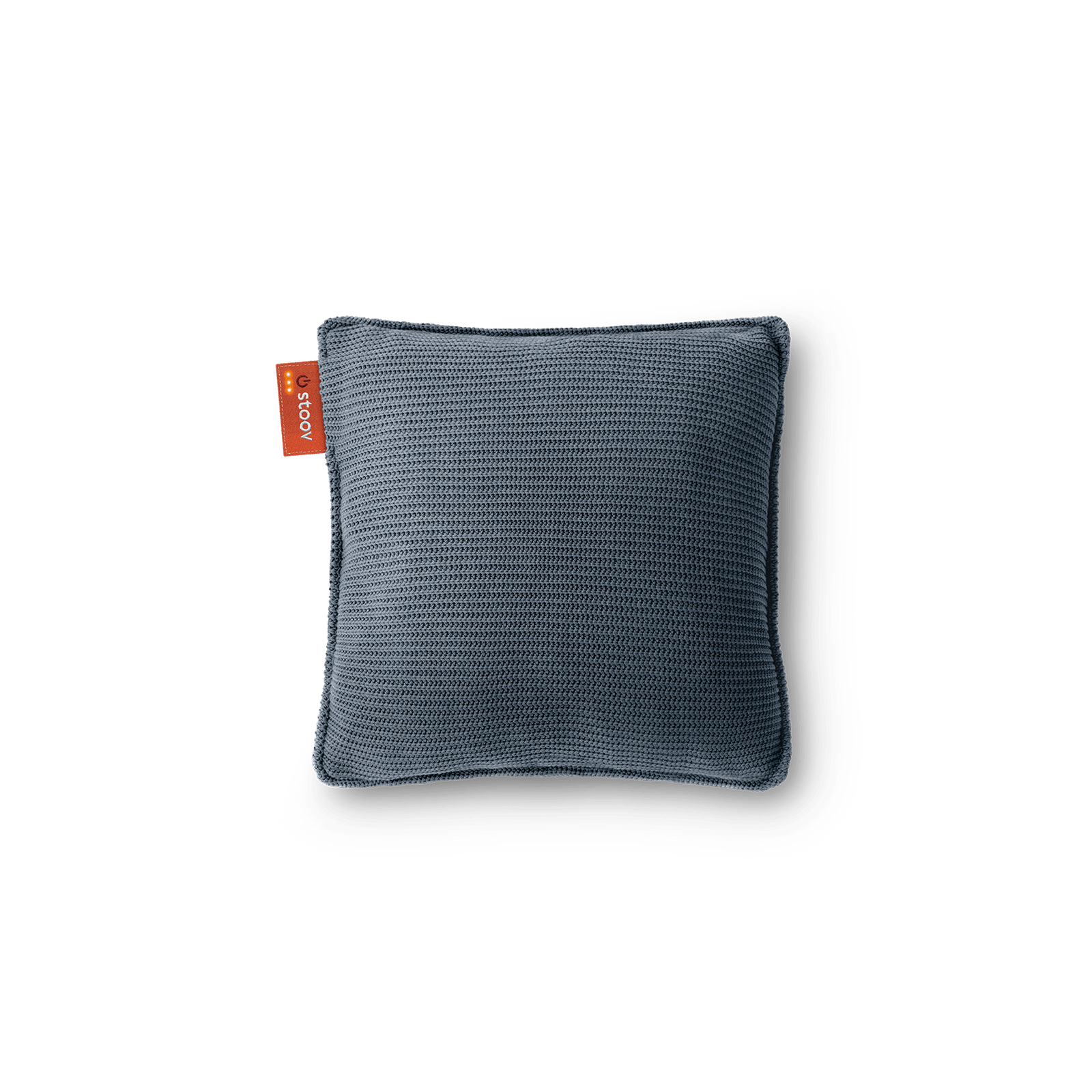 Warmtekussen - Refurbished Ploov 45x45 Knitted Denim Blue - Stoov