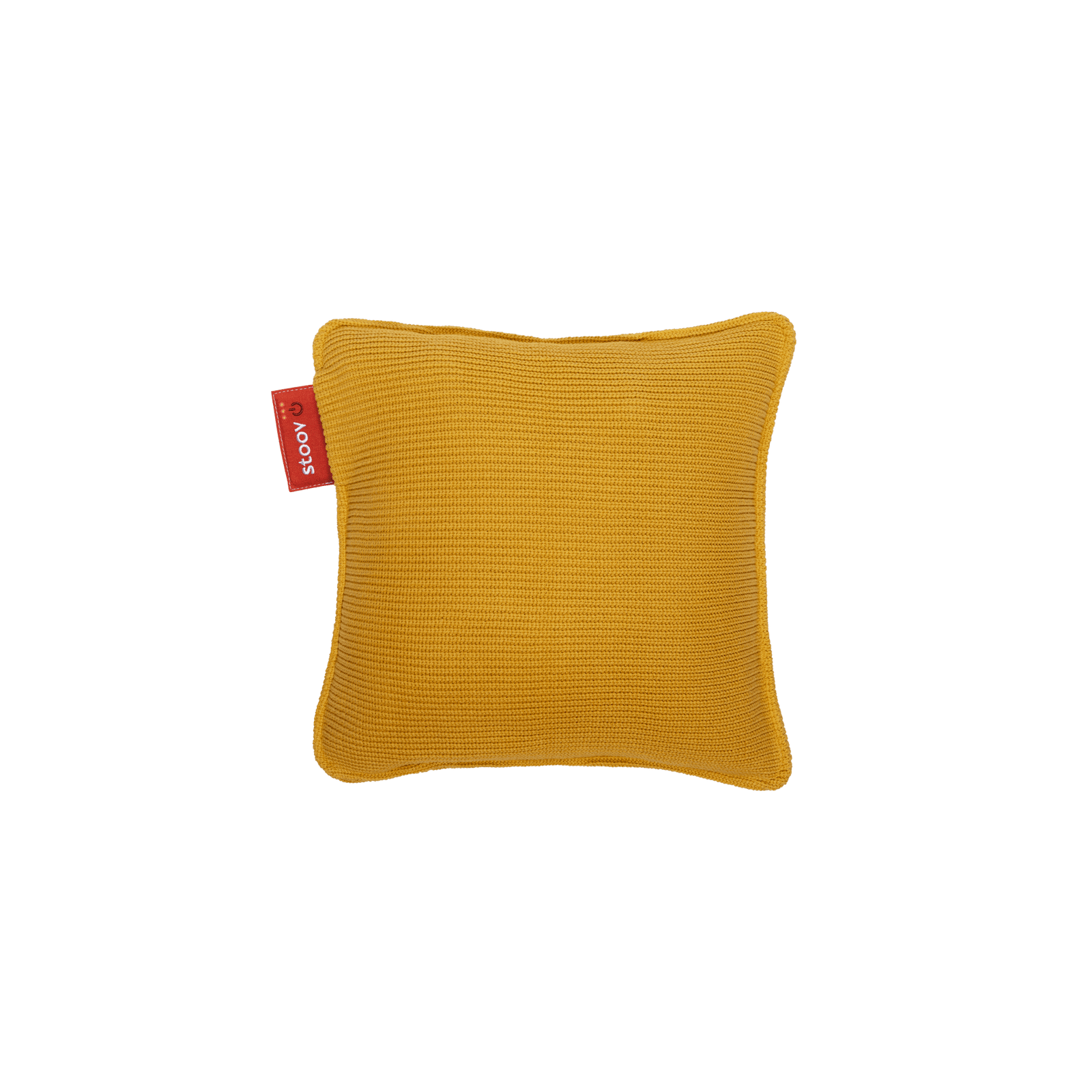 Ploov | 45x45 Knitted Ocher Yellow