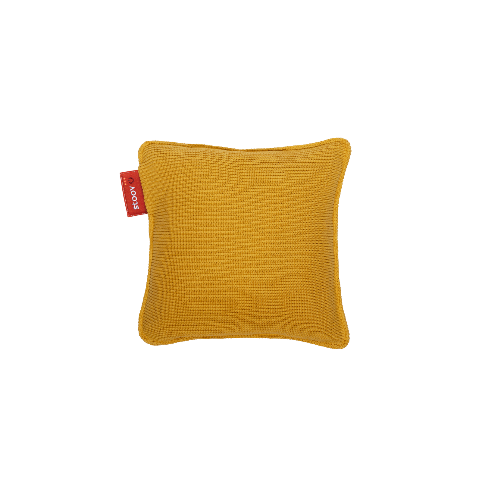 Ploov | 45x45 Knitted Ocher Yellow