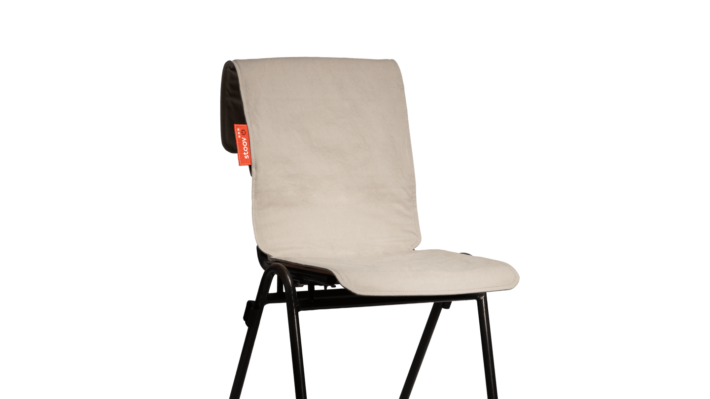 Kussenhoes - Big Hug Canvas Sandstone Beige - Stoov