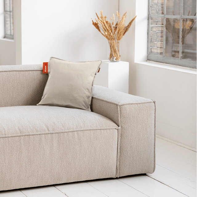Warmtekussen - Ploov 45x45 Canvas Sandstone Beige - Stoov