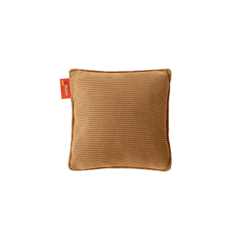 Warmtekussen - Ploov 45x45 Knitted Camel - Stoov