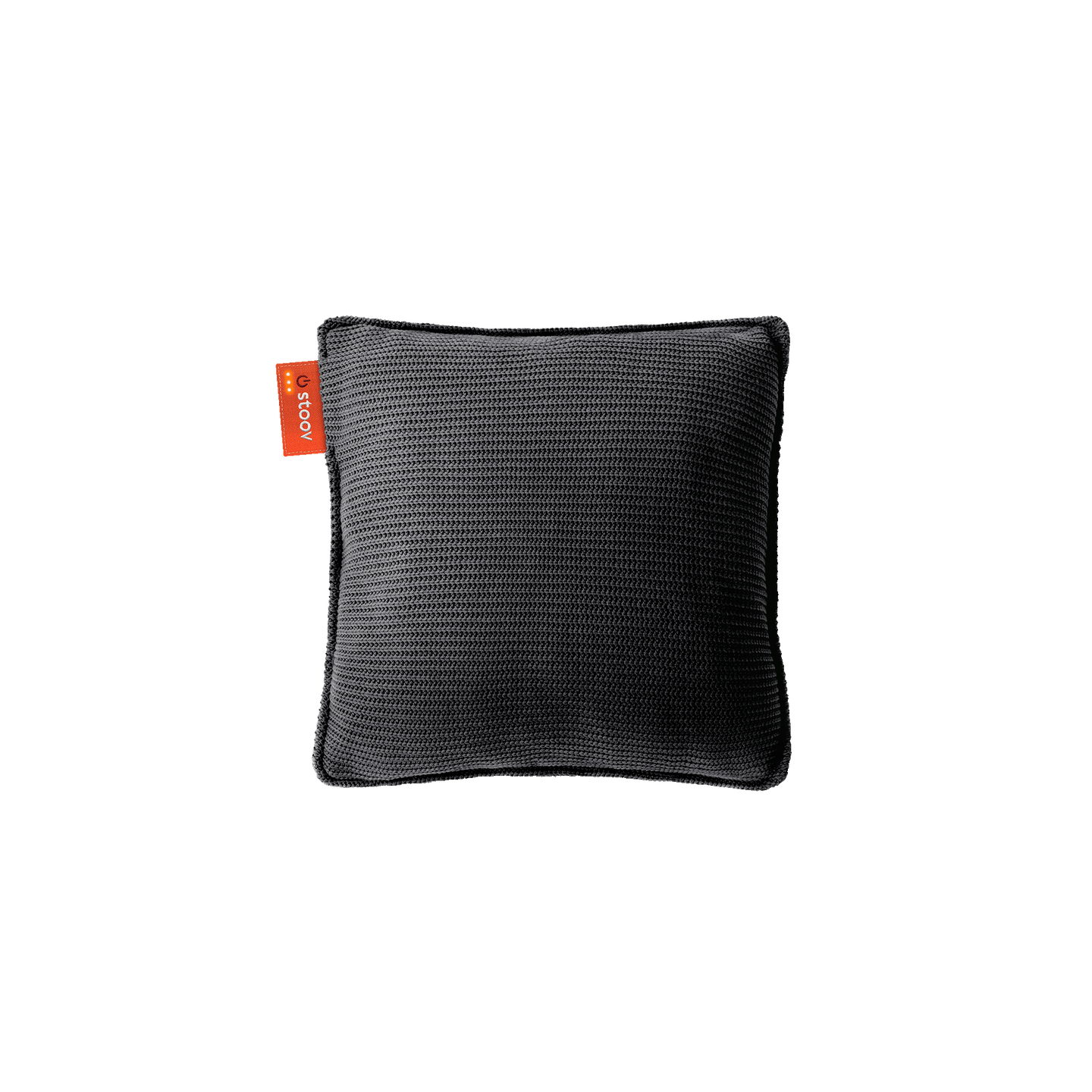 Ploov | 45x45 Knitted Ink Black