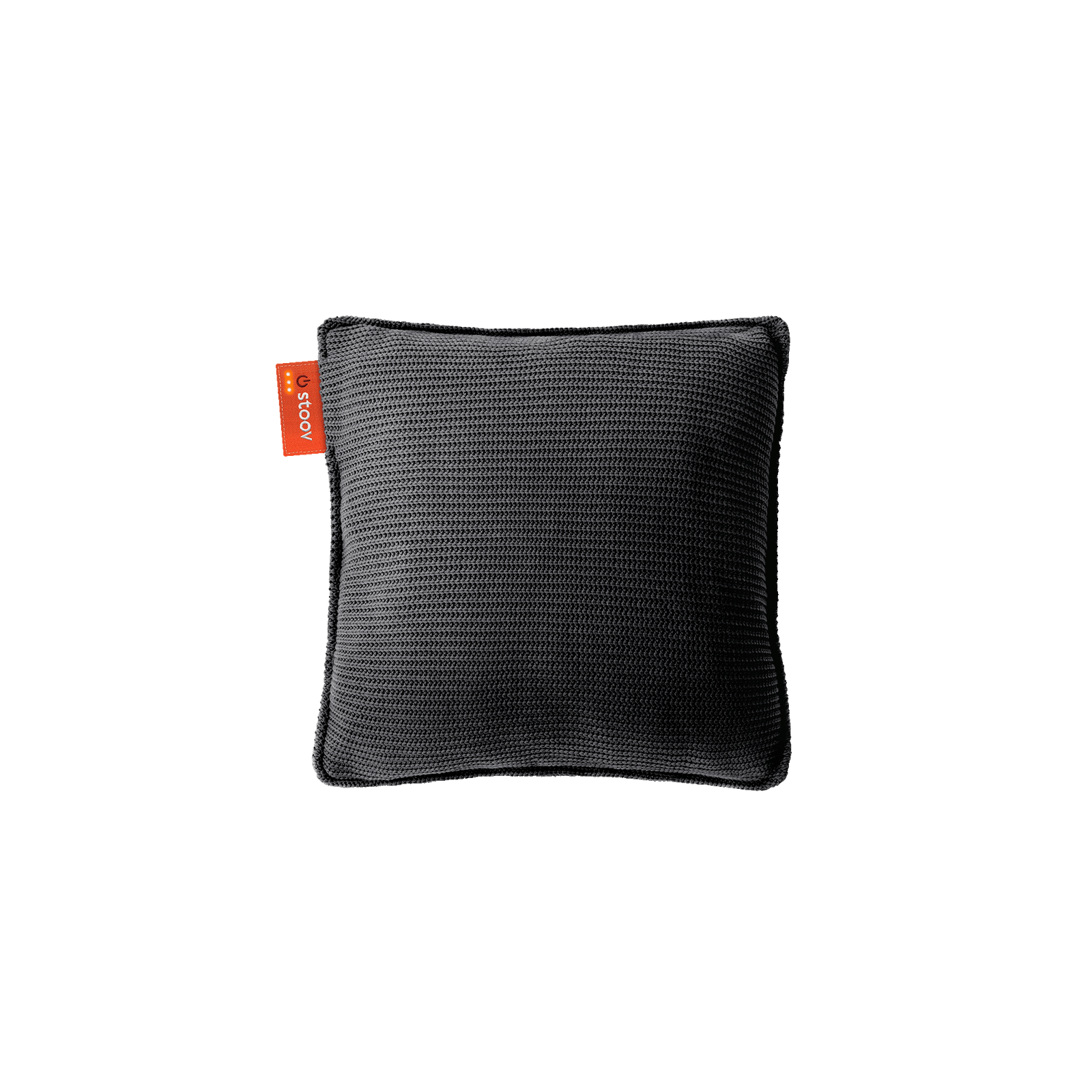 Ploov | 45x45 Knitted Ink Black