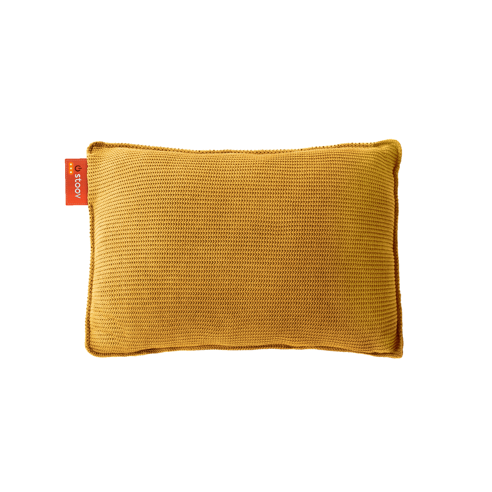 Warmtekussen - Ploov 45x60 Knitted Ocher Yellow - Stoov