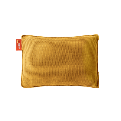 Warmtekussen - Ploov 45x60 Knitted Ocher Yellow - Stoov