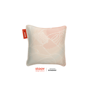 Warmtekussen - Ploov 45x45 BYBORRE Fragment Beige - Stoov