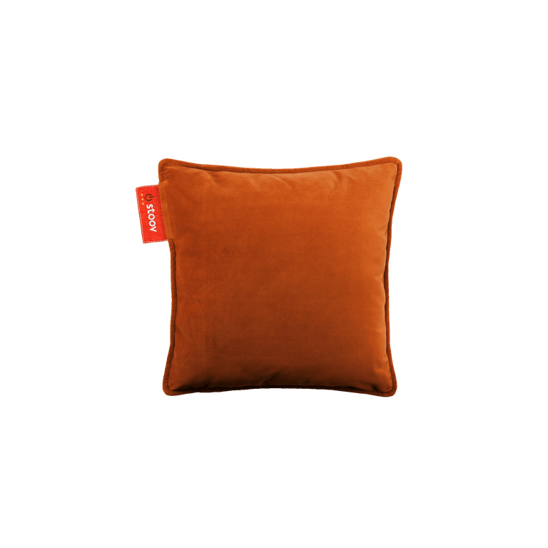 Warmtekussen - 45x45 Velvet Cinnamon Orange