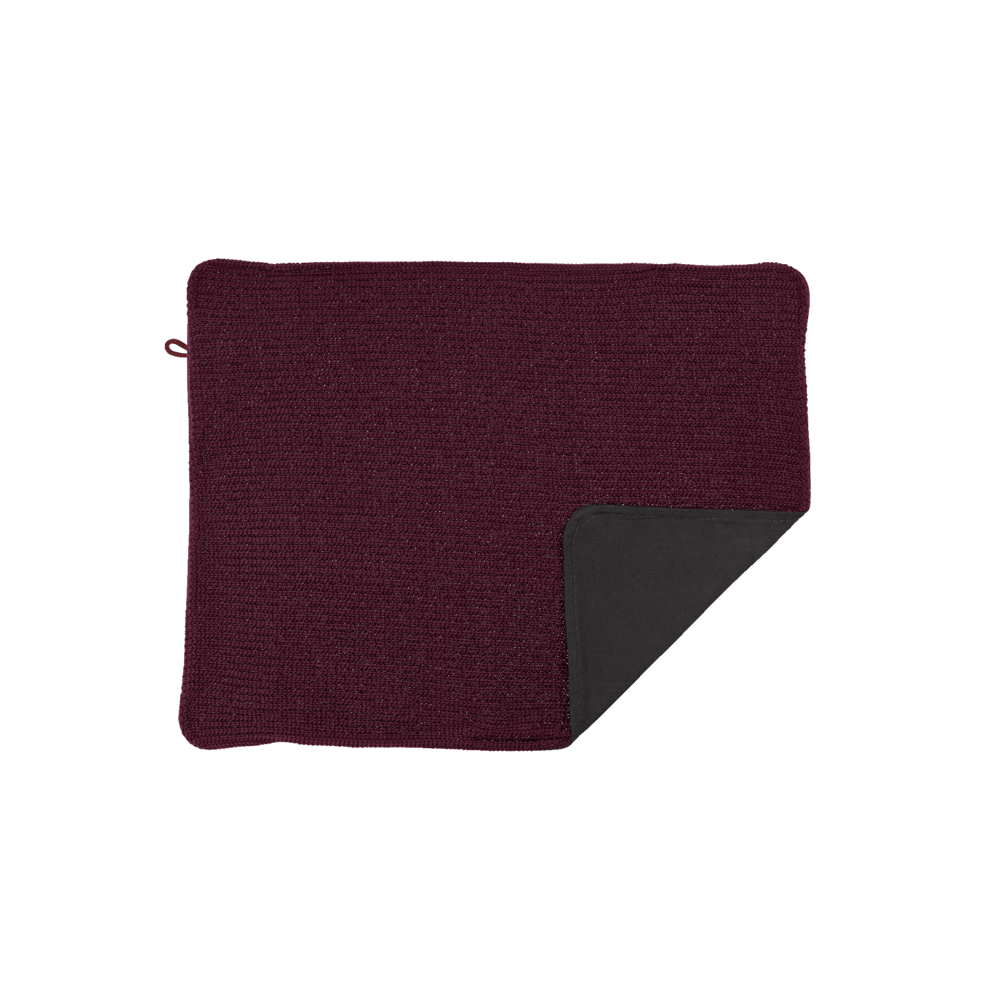 Hoes | 45x60 Knitted Wine Red