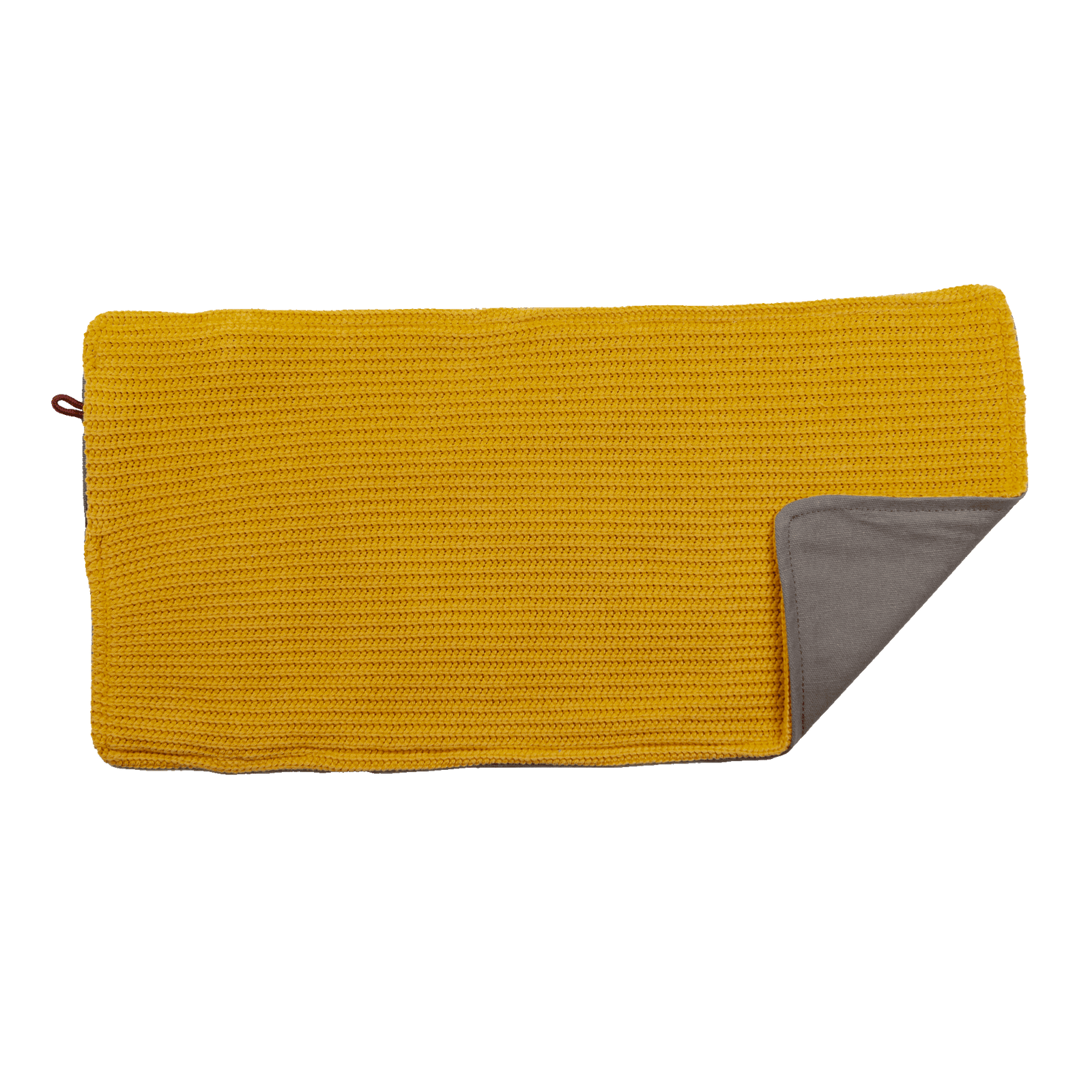 Hoes | 25x60 Knitted Ocher Yellow