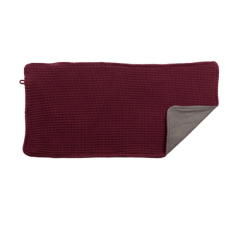 Hoes | 25x60 Knitted Wine Red