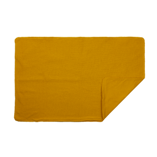 Hoes | 60x90 Knitted Ocher Yellow